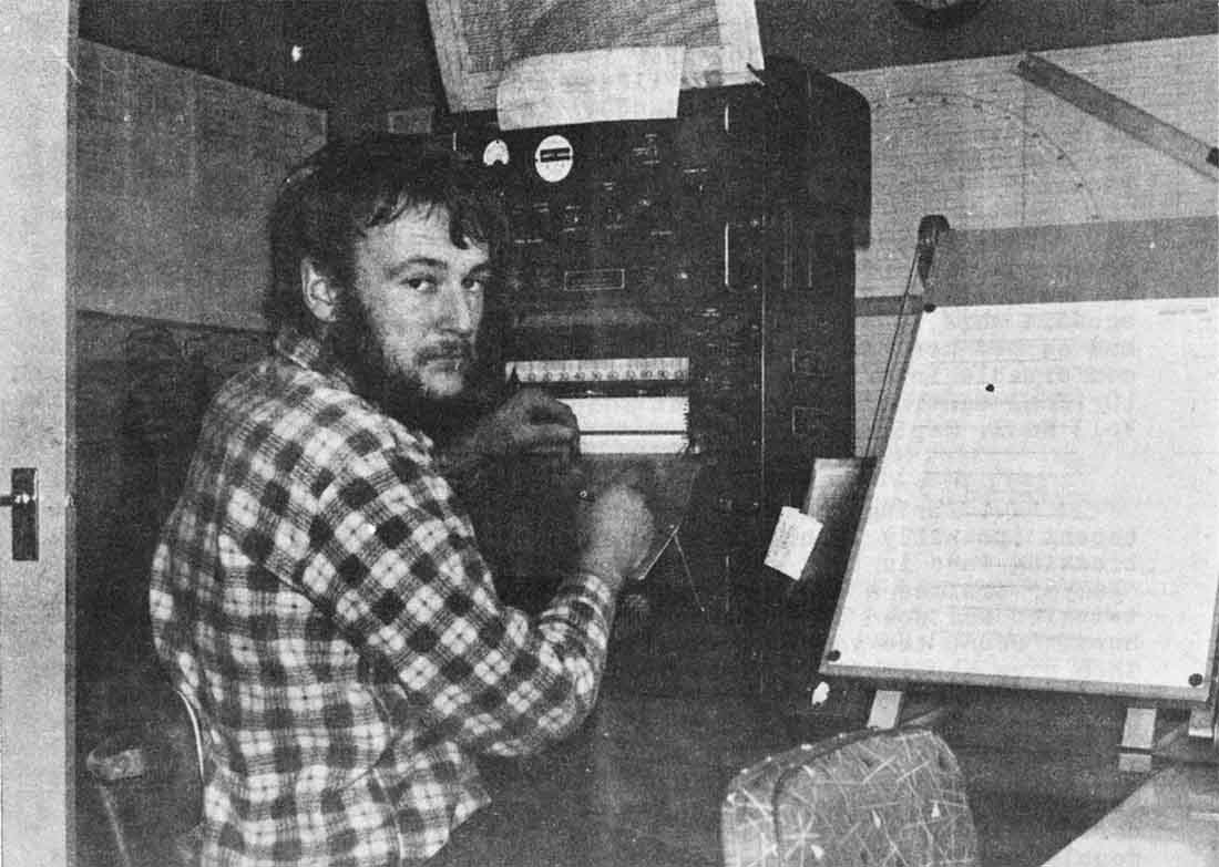 Tony Veitch GMD-1 Recorder at Campbell Island Tony Veitch GMD-1 Recorder at Campbell Island